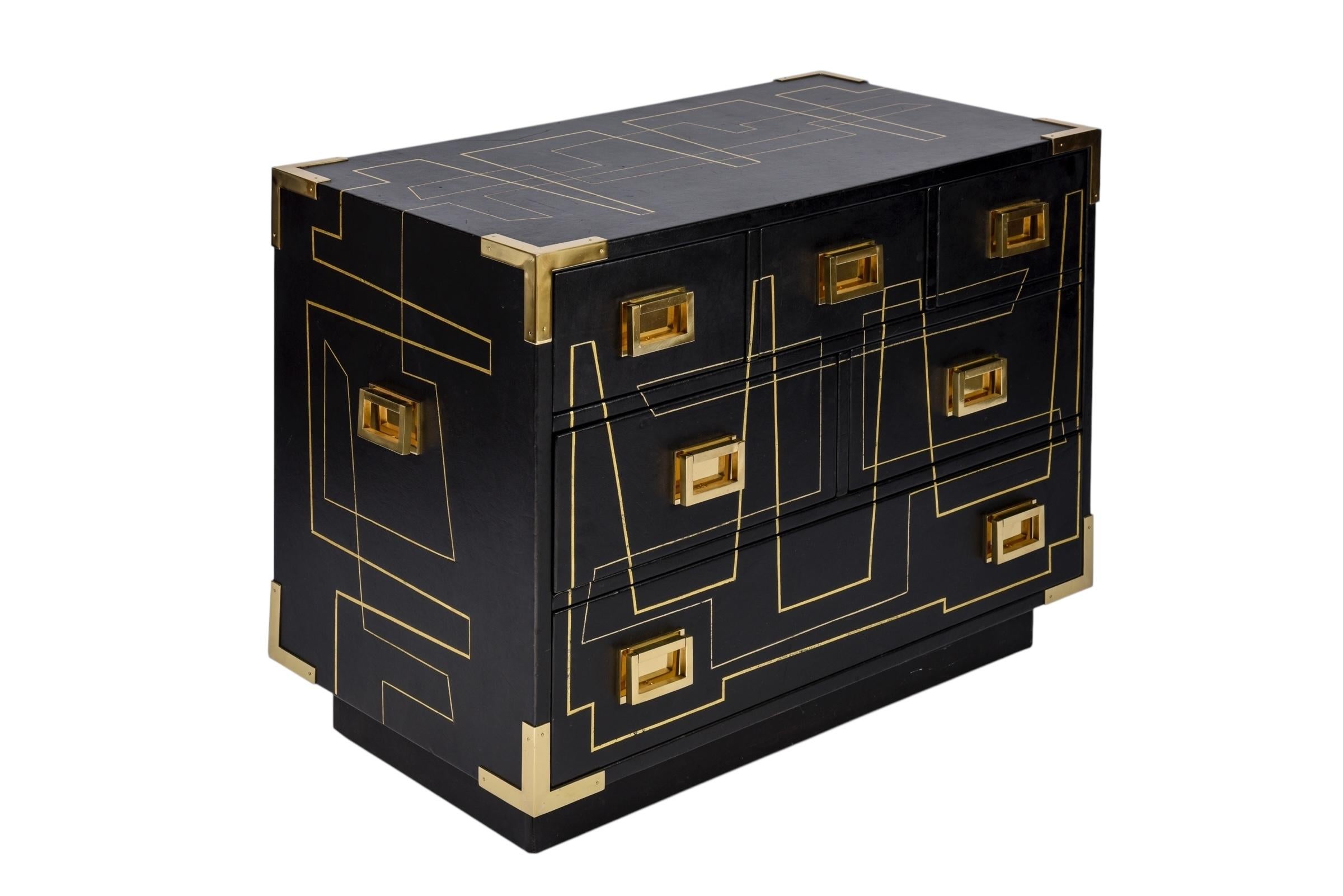 Cajonera Tronco Única a la Manera de Jacques Quinet en Bueno estado para la venta en Bois-Colombes, FR