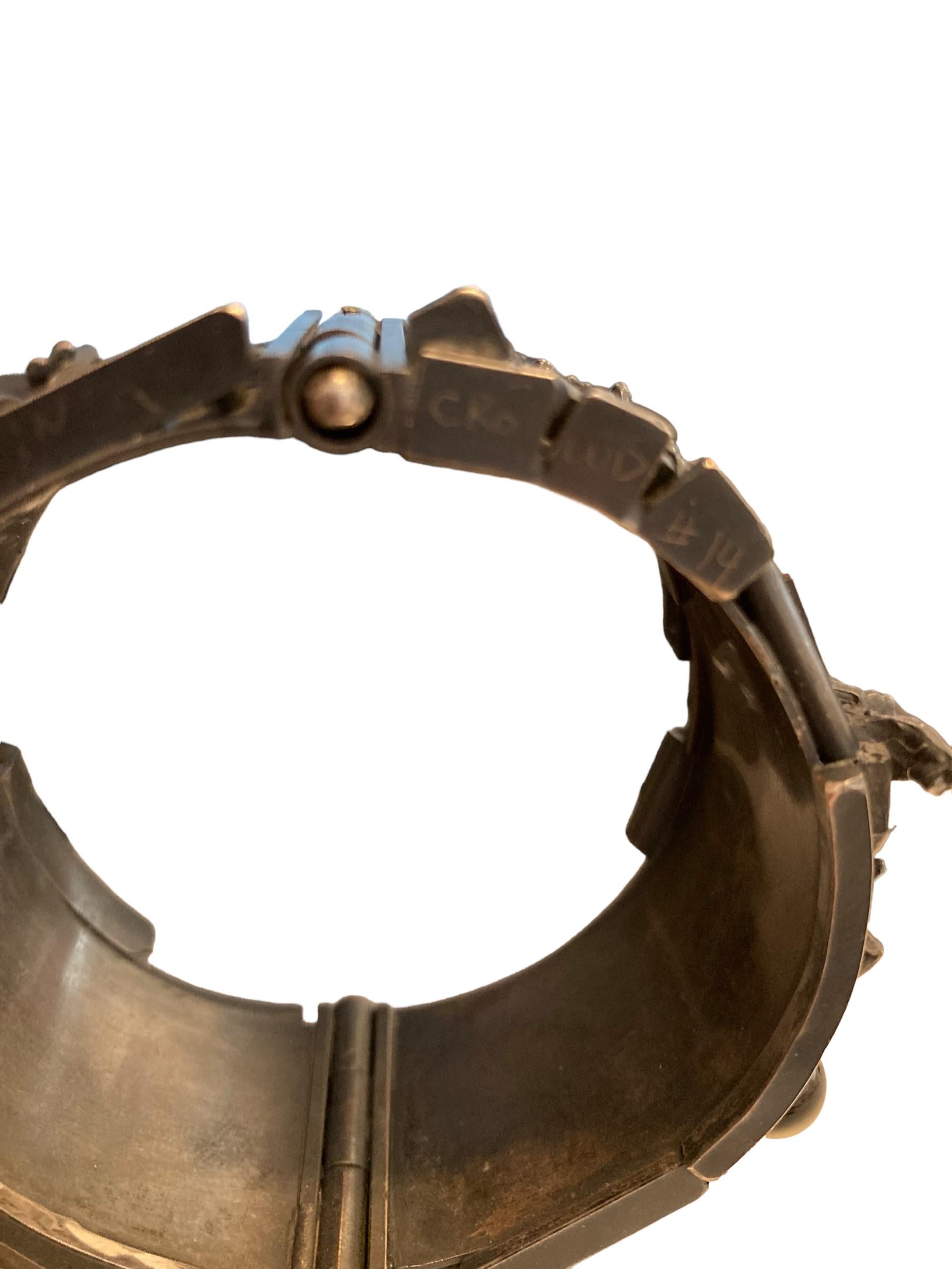 Bracciale vintage Mary Owen, unico nel suo genere, in sterline 18k, che racconta storie 5