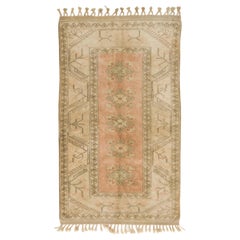 One of a Kind Vintage Oushak Rug
