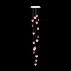 One-of-a-kind Violet Ova C17 Chandelier by Matthew McCormick Studio