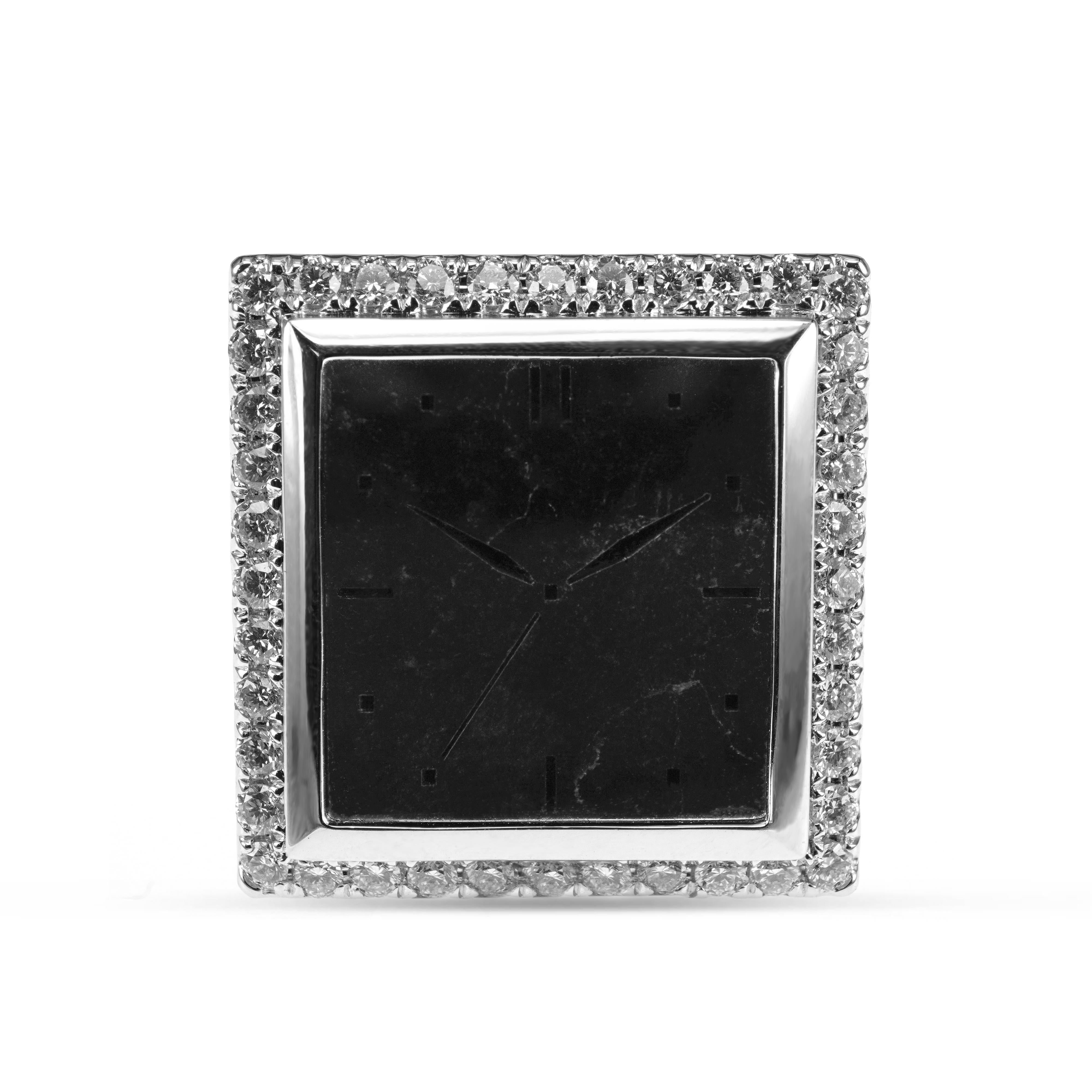black diamond ring watch