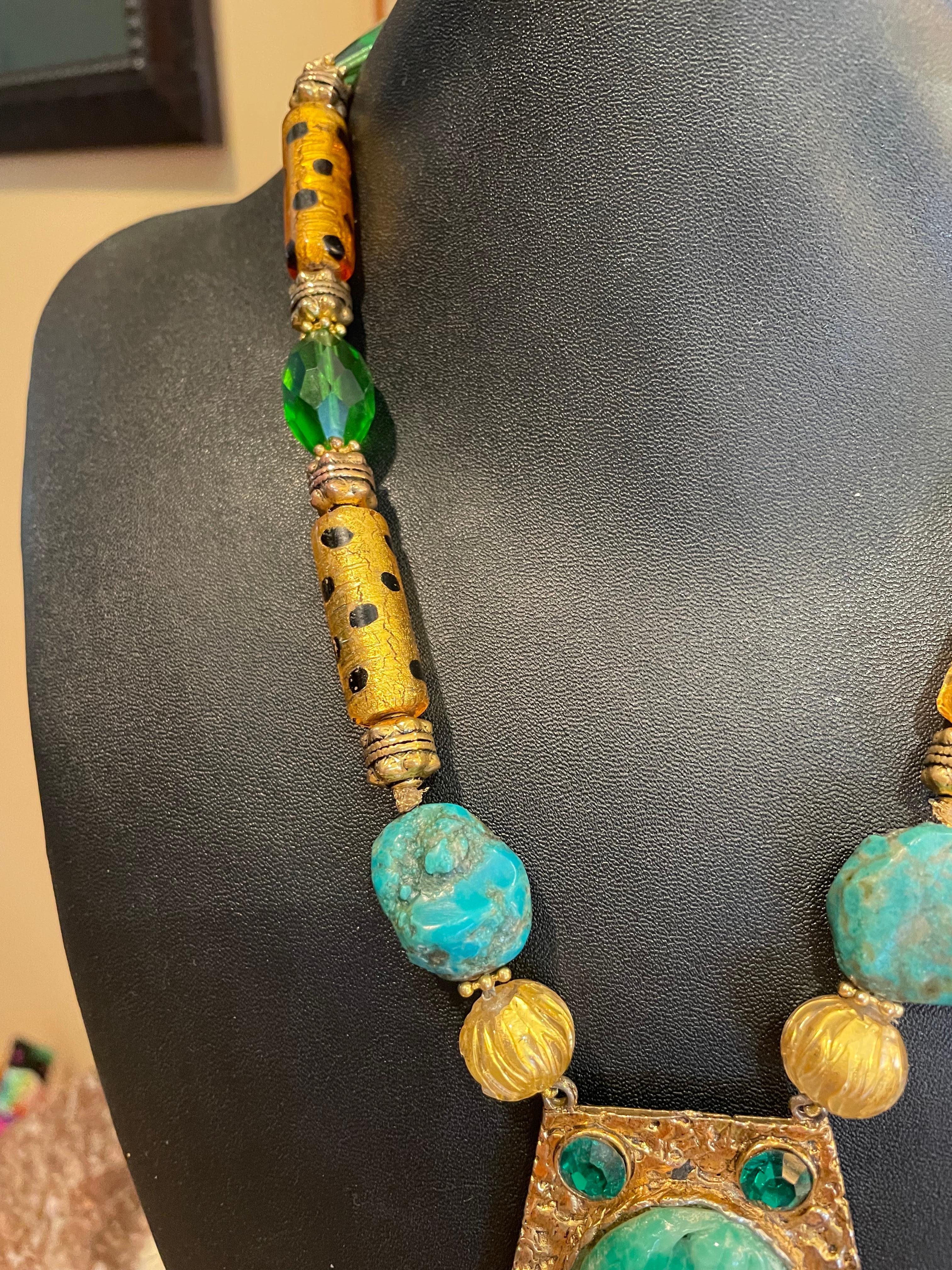 vintage venetian glass beads
