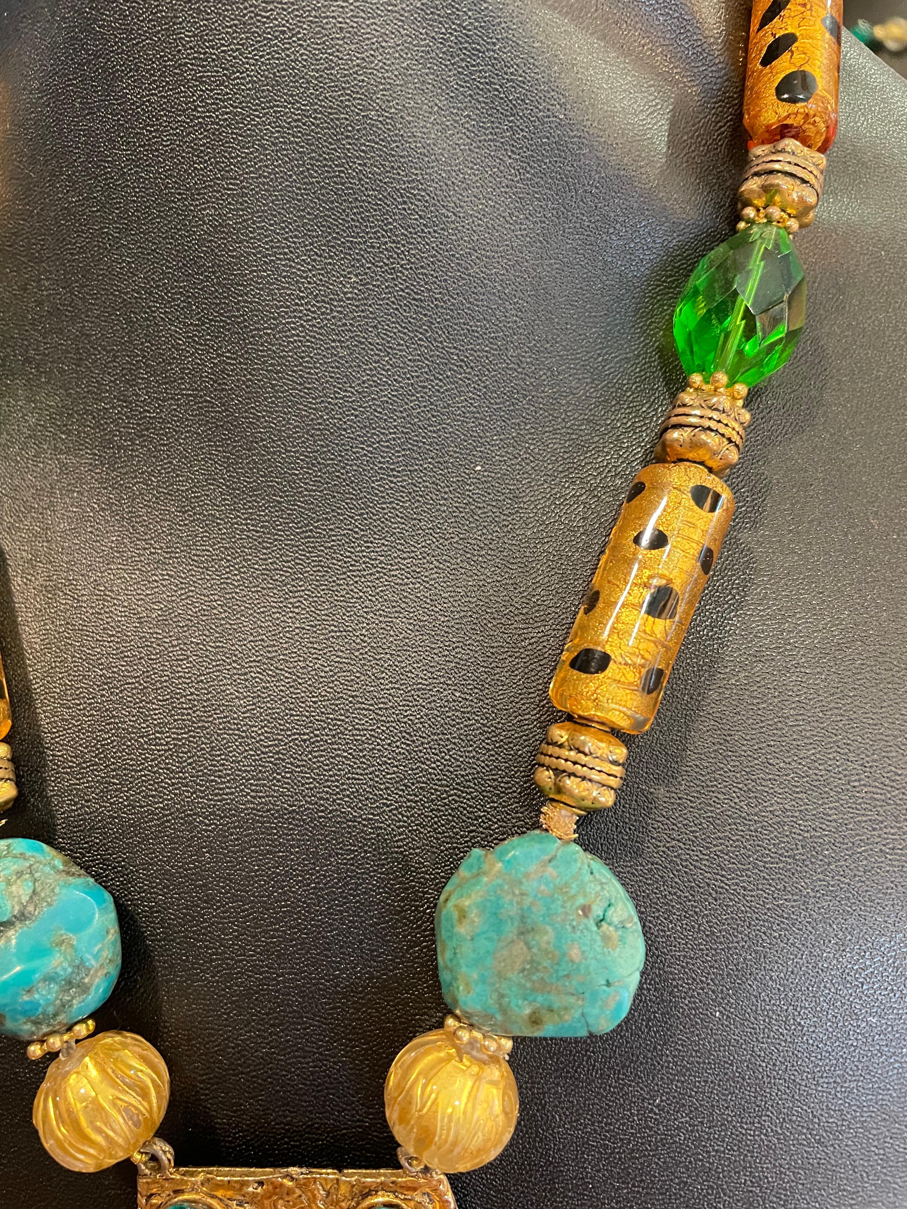 venetian bead necklace