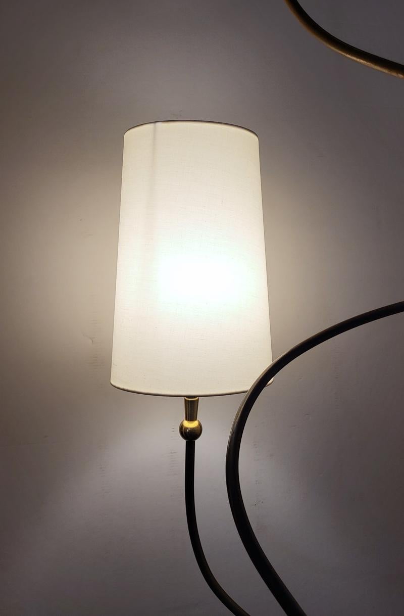 One of ... Beautiful German Organic Sculptural Brass Ceiling Pendant Light For Sale 4