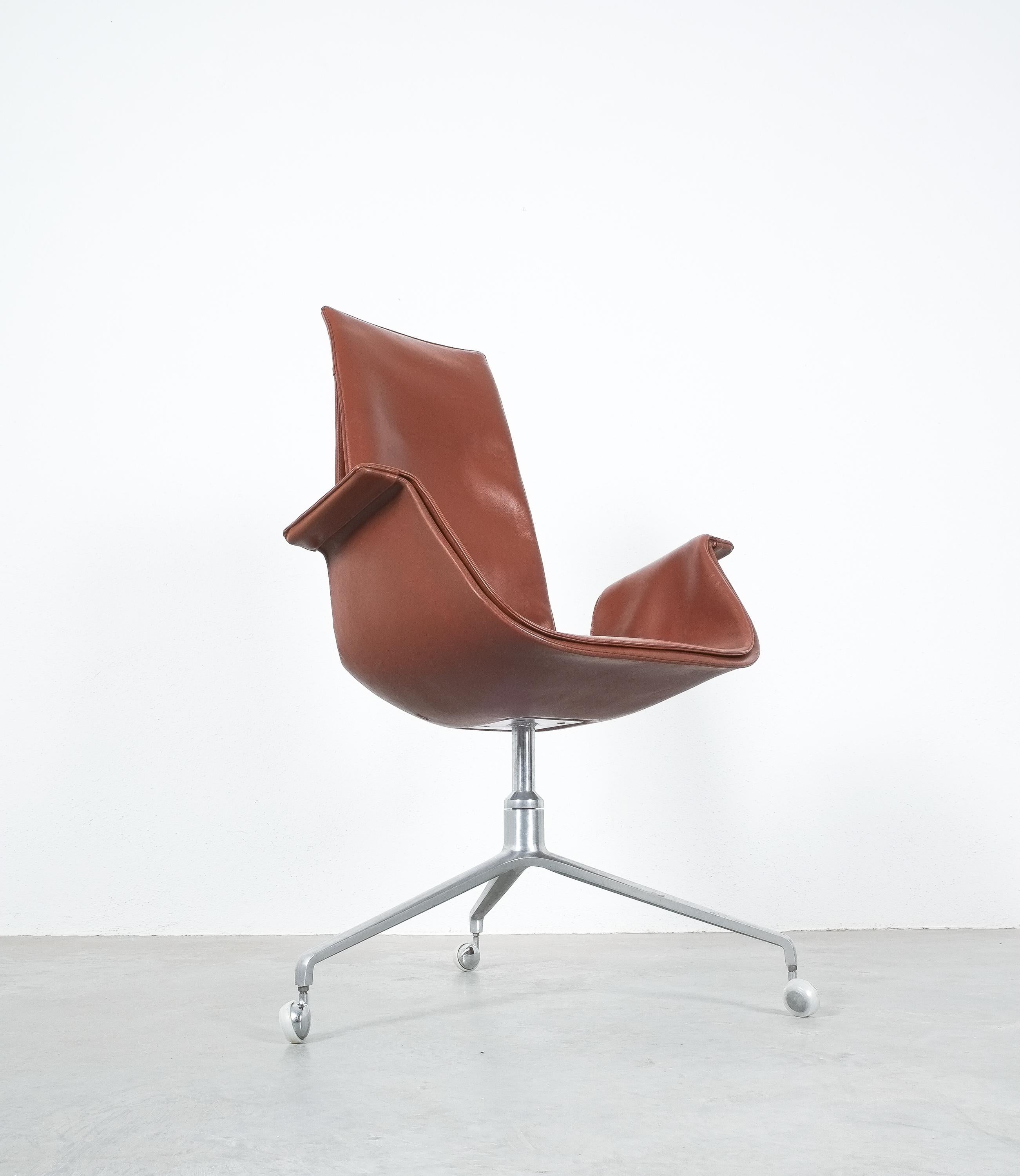 Swivel Tulip Chair by Preben Fabricius & Jørgen Kastholm for Kill International 1