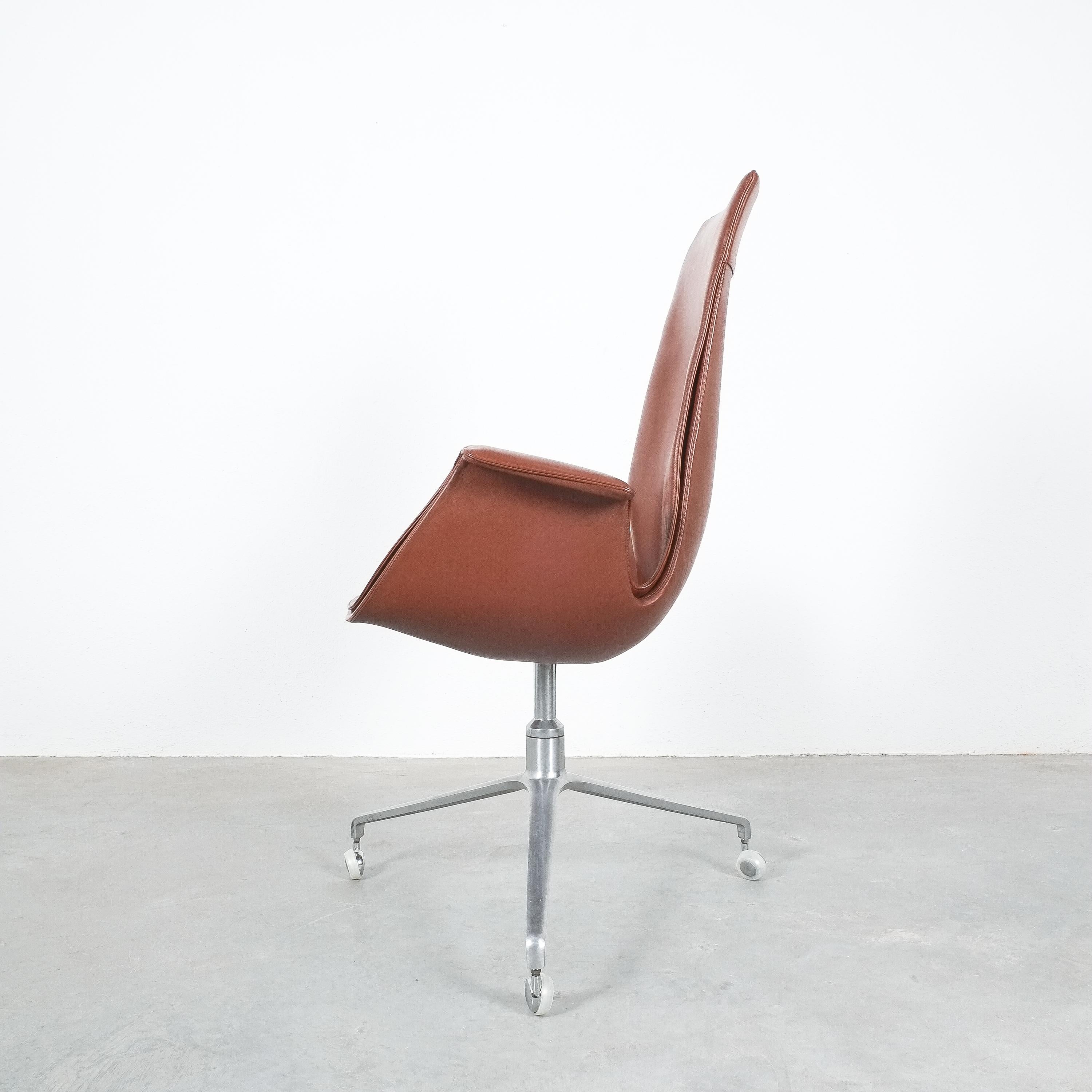 Mid-Century Modern Swivel Tulip Chair by Preben Fabricius & Jørgen Kastholm for Kill International