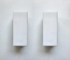 Uno dei... Sconcese da soffitto o da parete in vetro minimalista d'epoca tedesca