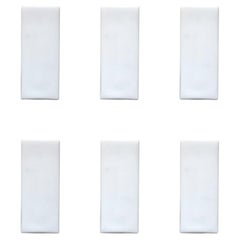 One of... German Vintage Minimalist Glass Ceiling or Wall Flush Mounts Sconces