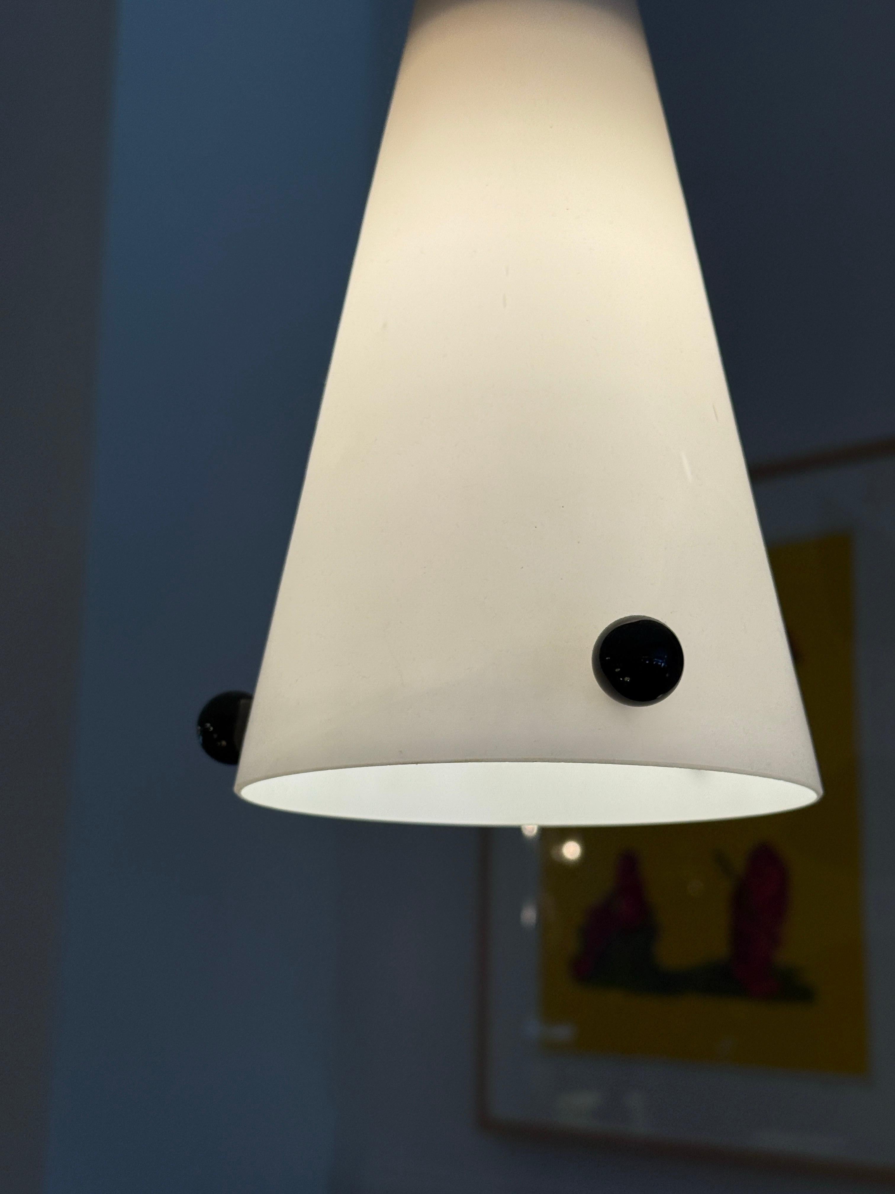 Postmoderno One-of-Kind Murano Pendant Light Fixture in vendita