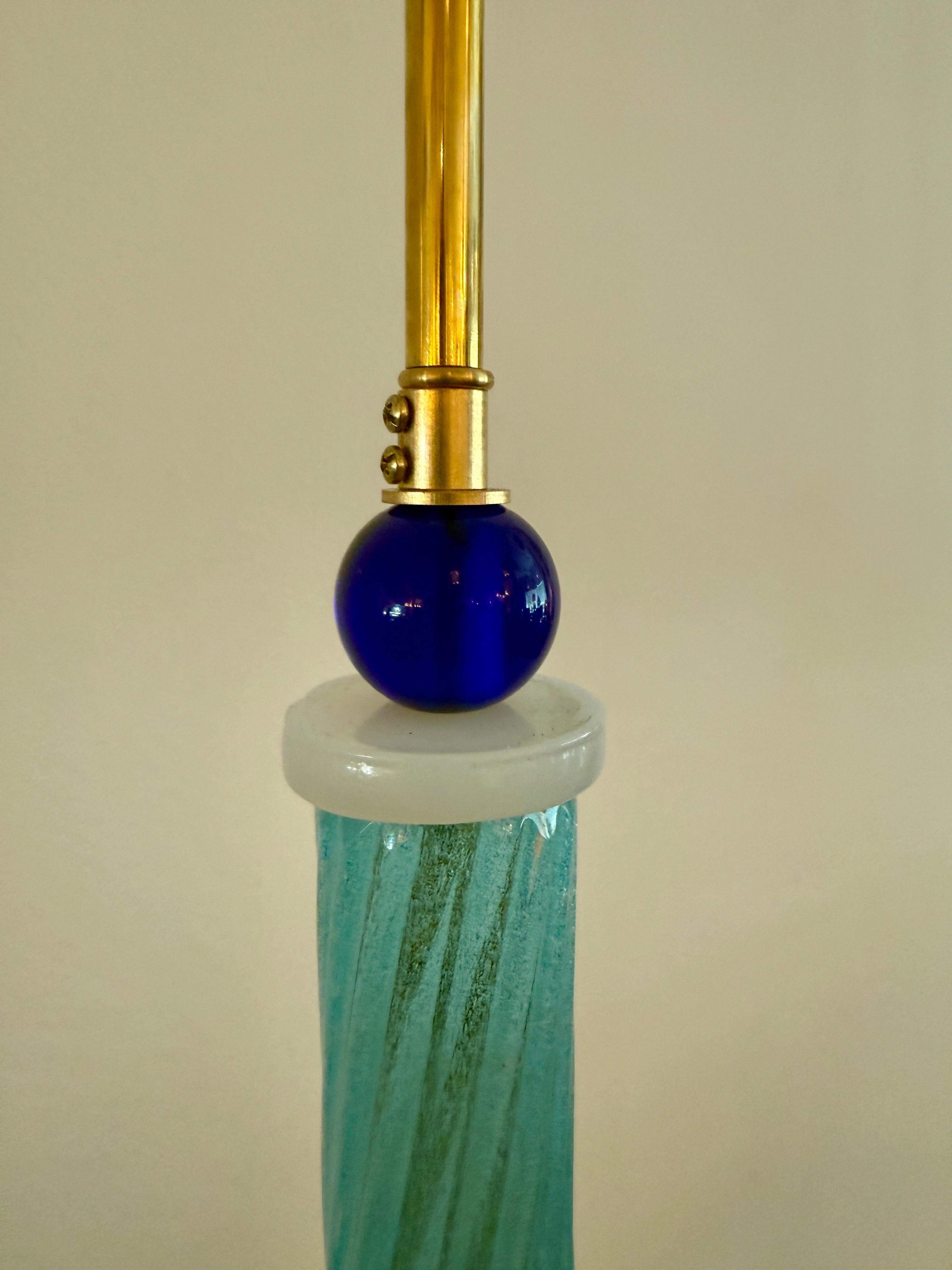 One-of-Kind Murano Pendant Light Fixture For Sale 1