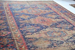 One-of-one Over-sized Palatial Antique Sumac Textile Rug, c.1910