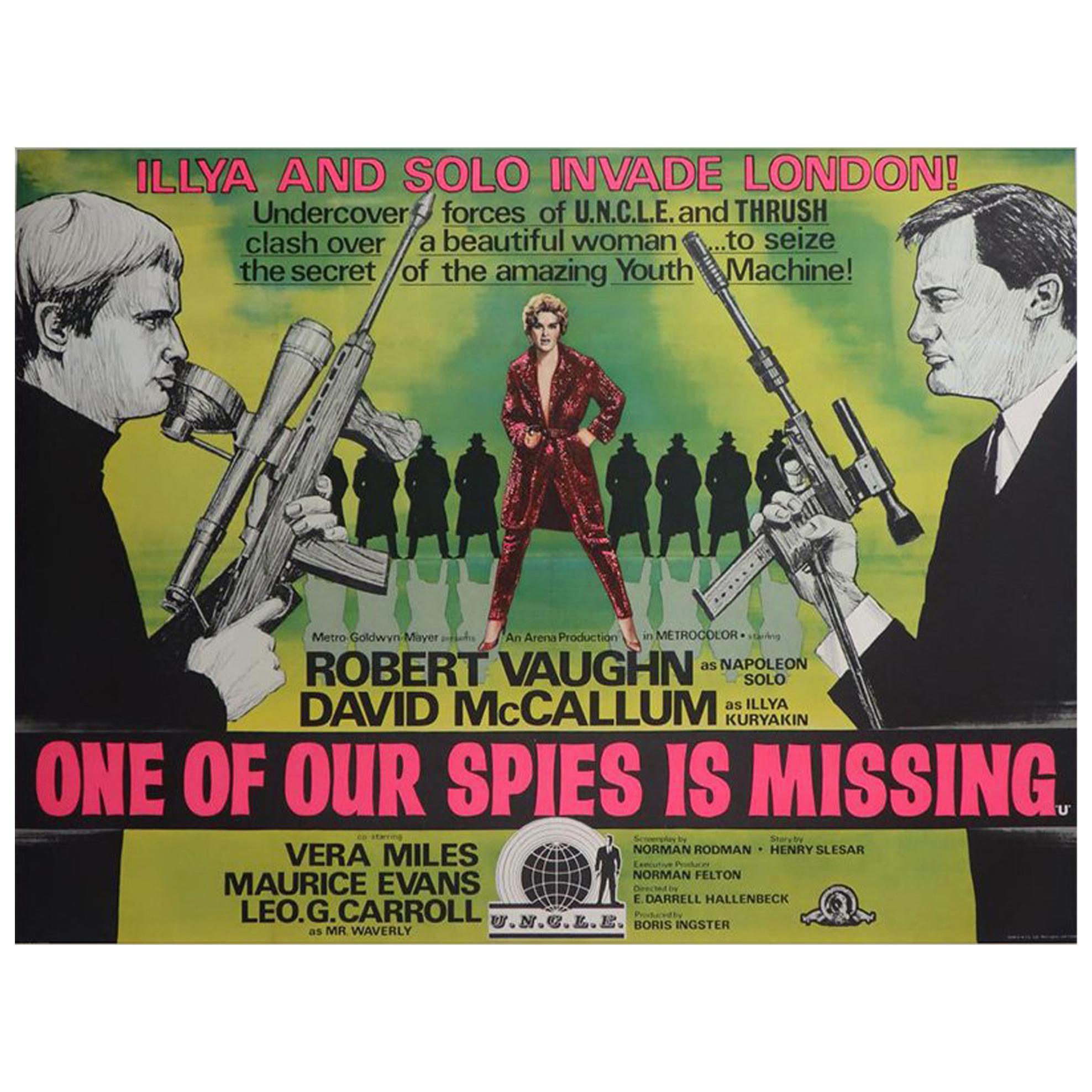 One Of Our Spies Is Missing '1966' Poster For Sale