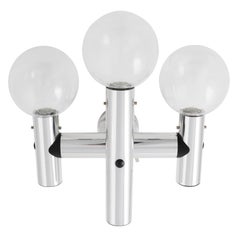 One of Ten Kalmar Sputnik Sconces Wall Lights 'RS 3 WA', Aluminum Glass, 1970