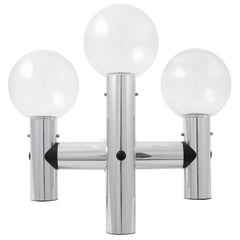 Uno de los diez apliques Sputnik Kalmar "RS 3 WA", cristal de aluminio, 1970