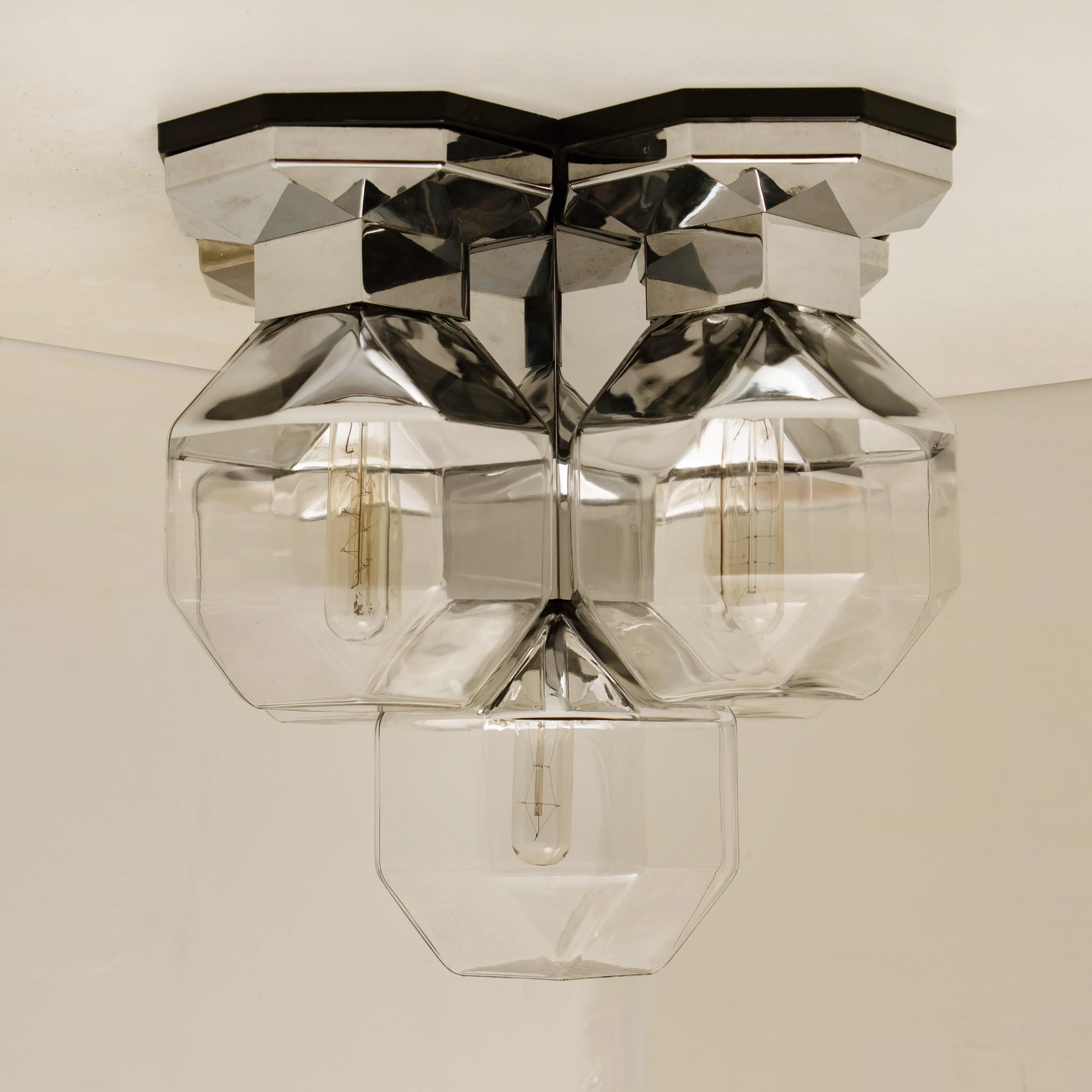 One of the Four Wall or Ceiling Lamp by Motoko Ishii for Staff, 1970s For Sale 10