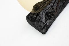 One of the Kind Brass Mirror Candle Holder by Dessislava Madanska
