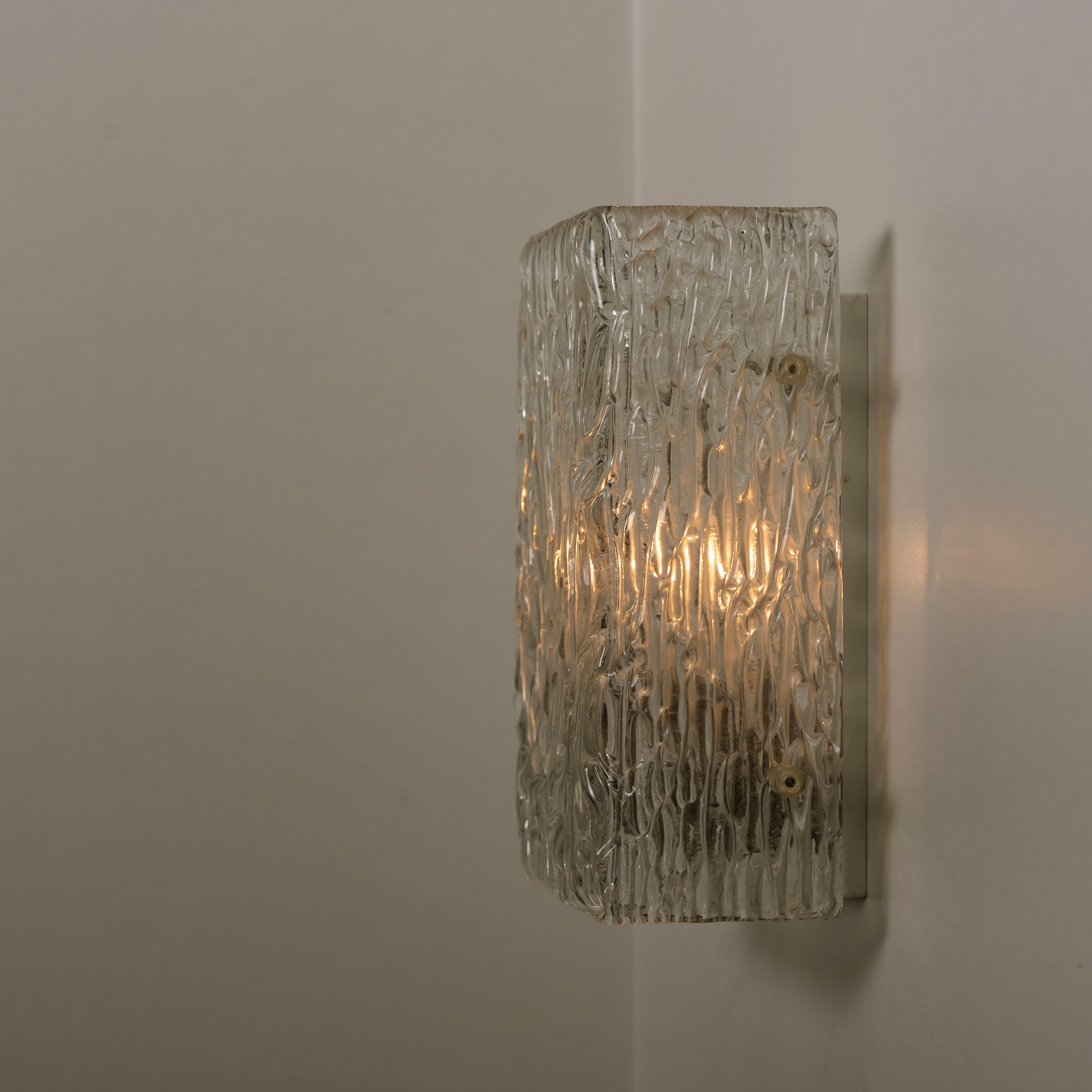 One of the Six Modern Handmade Light Fixtures by J.T. Kalmar, Austria For Sale 2