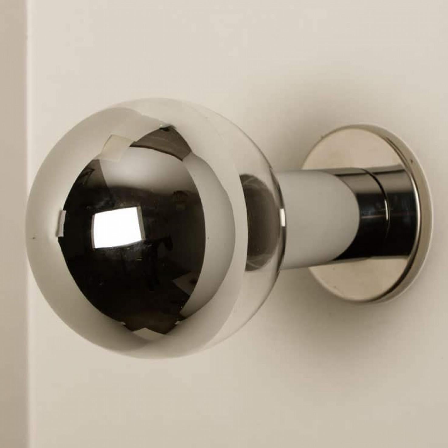 One of the Six Wall Lamps/ Flush Mounts  by Motoko Ishii for Staff, 1970s en vente 1