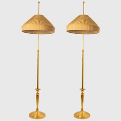One of the Two Floor Lamps With Modern twist , Germany, 1960