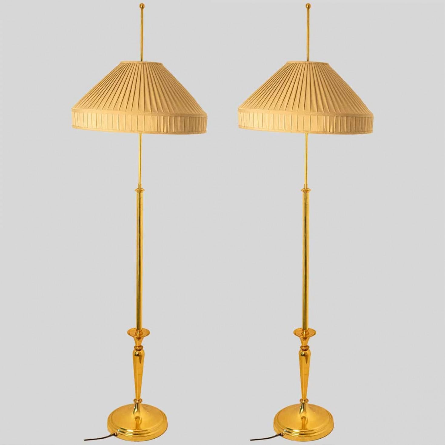 Other One of the Two Floor Lamps With Modern twist , Germany, 1960 For Sale