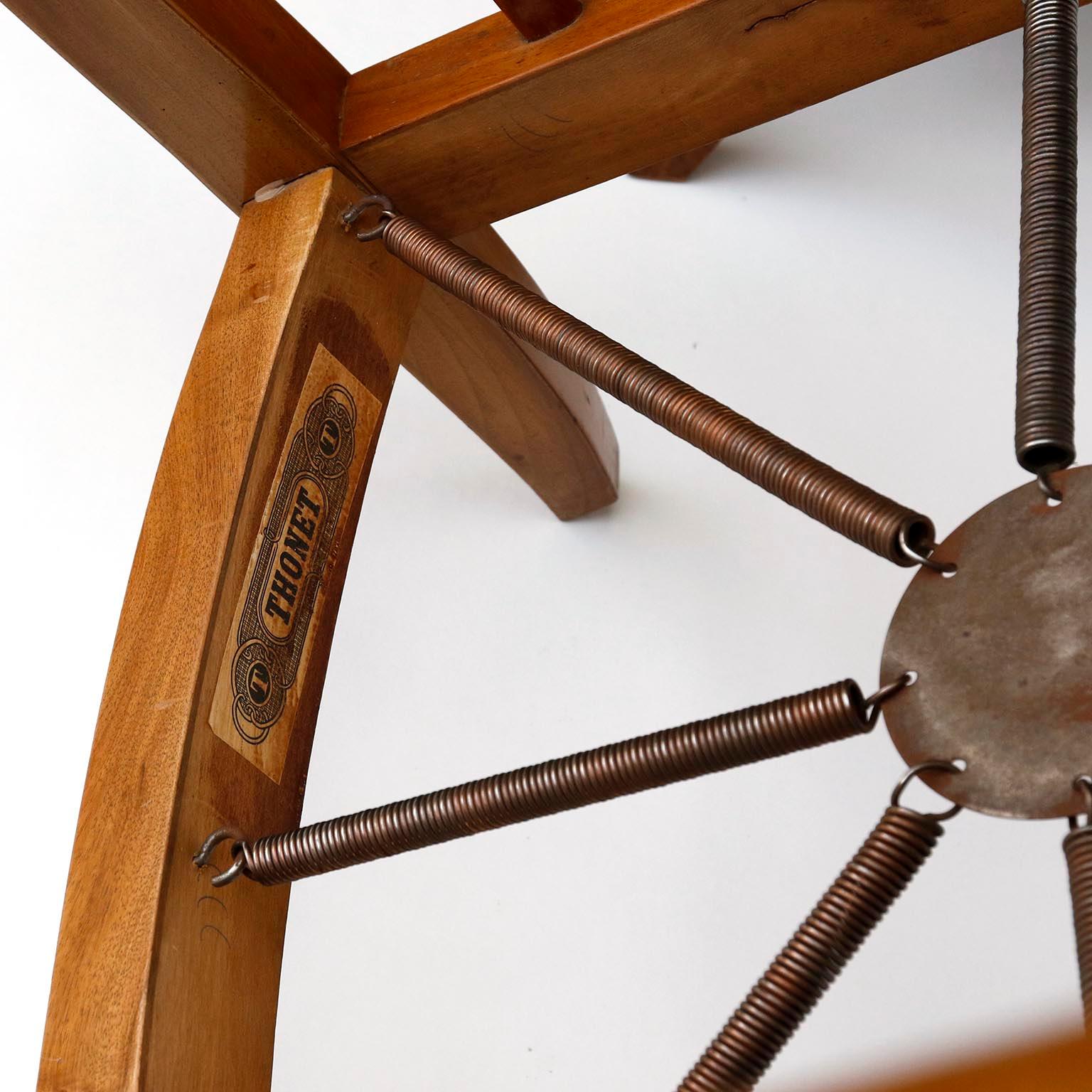 Armchair Lounge Chair Walnut Wood, Josef Frank Attributed, Thonet 9