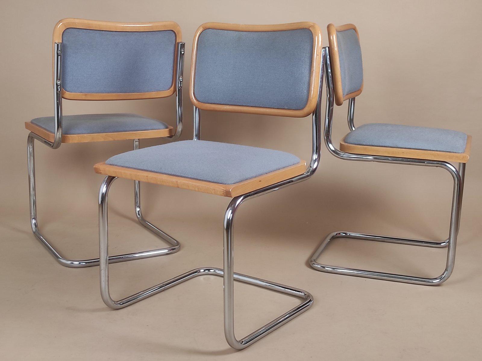 Mid-Century moderno Una delle tre sedie Marcel Breuer Vintage Cesca di BENE Austria anni '80 in vendita
