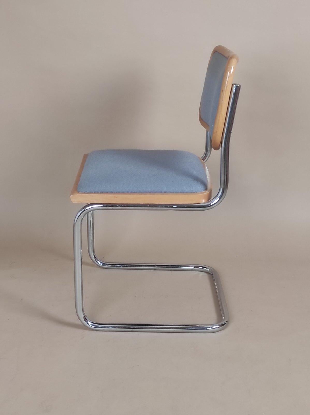 Fine XX secolo Una delle tre sedie Marcel Breuer Vintage Cesca di BENE Austria anni '80 in vendita
