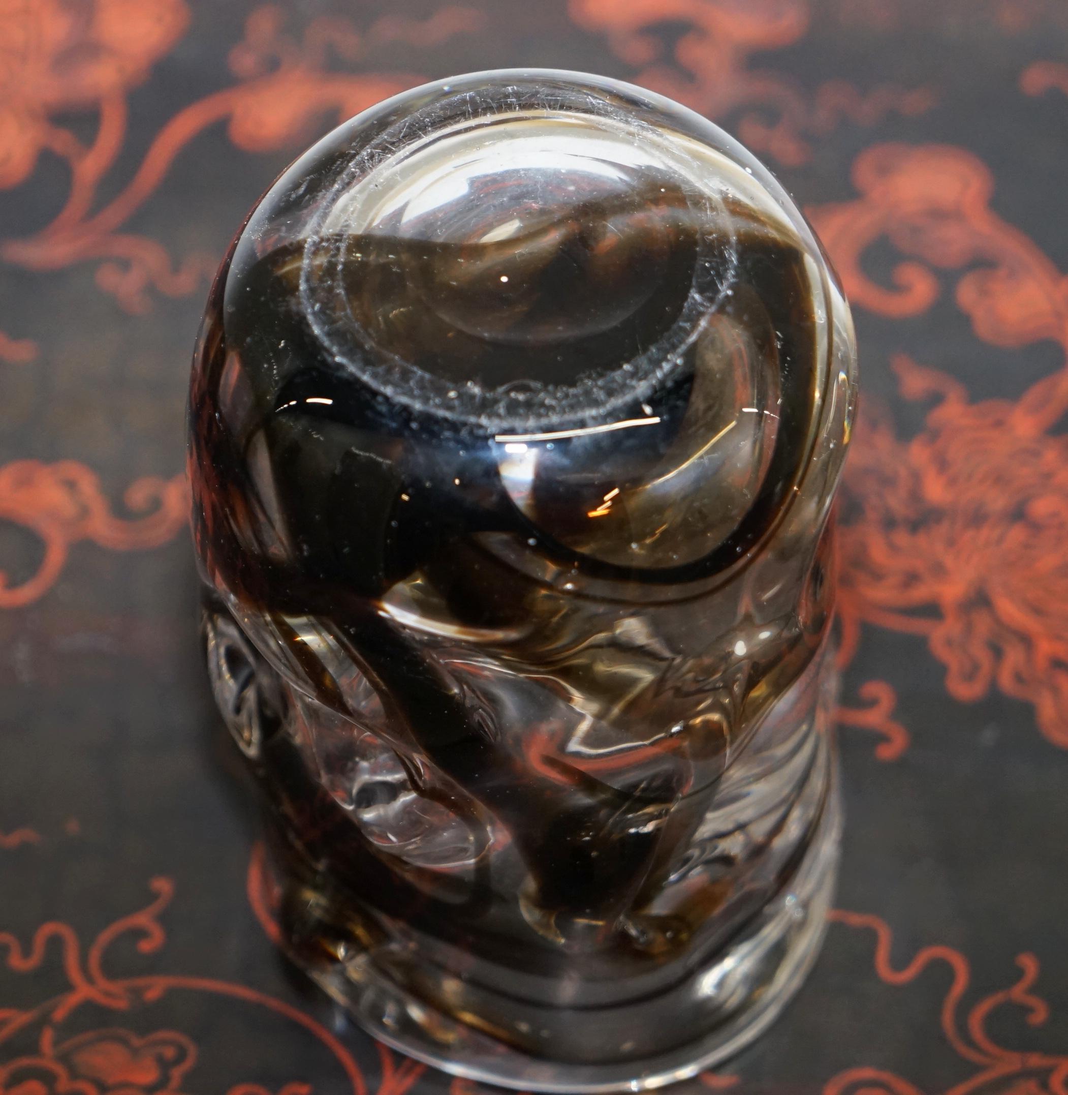 ONE OF THREE STUNNING WHITEFRIARS VASES WiTH ORNATELY CRAFTED BODIES - SMALL 3