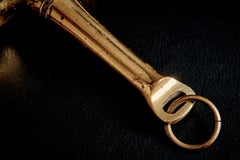 One of two anchor-shaped-Cork Screws by Werkstätte Carl Auböck Austria, 1960s