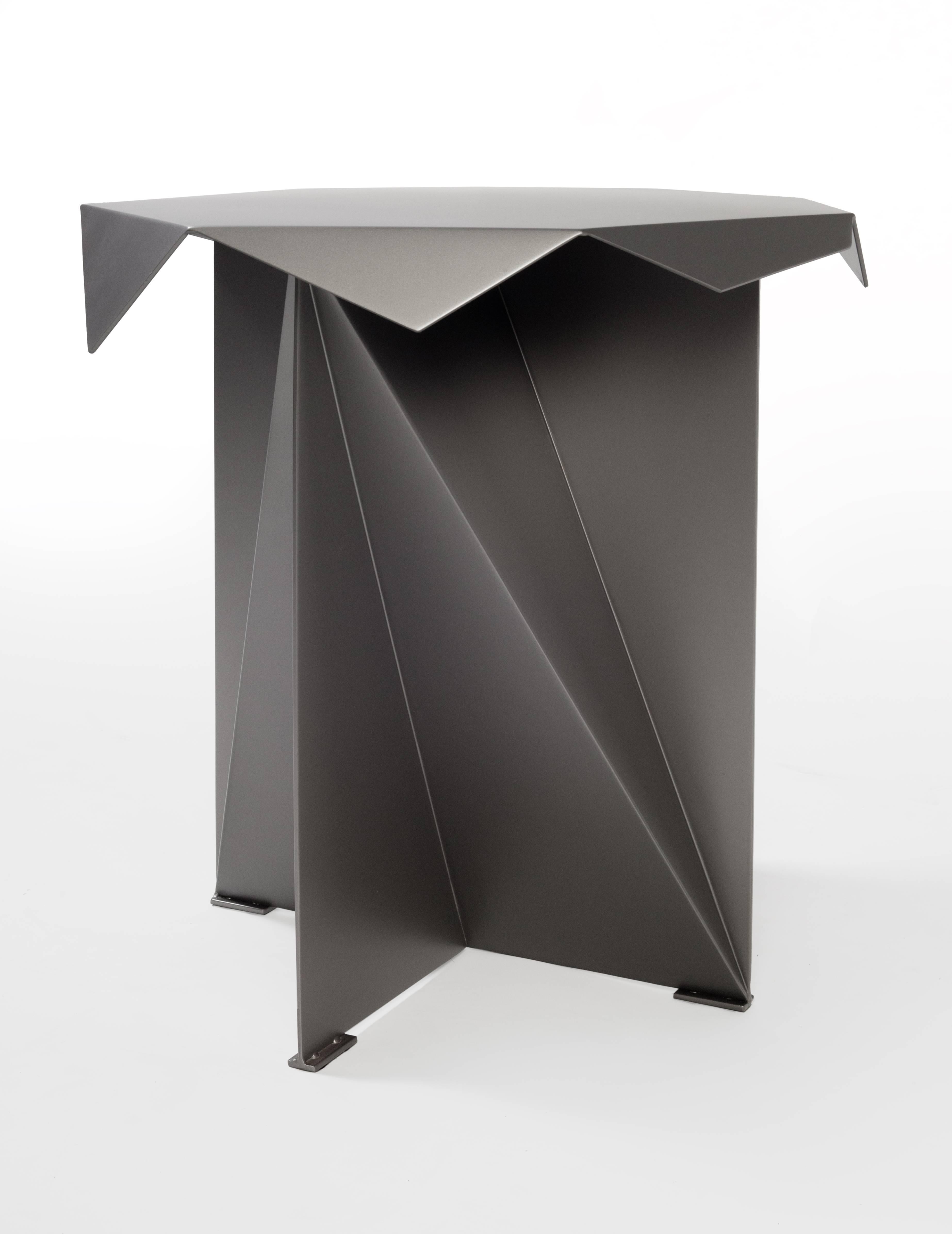 German One of Two Dart Side Tables by Harry Clark