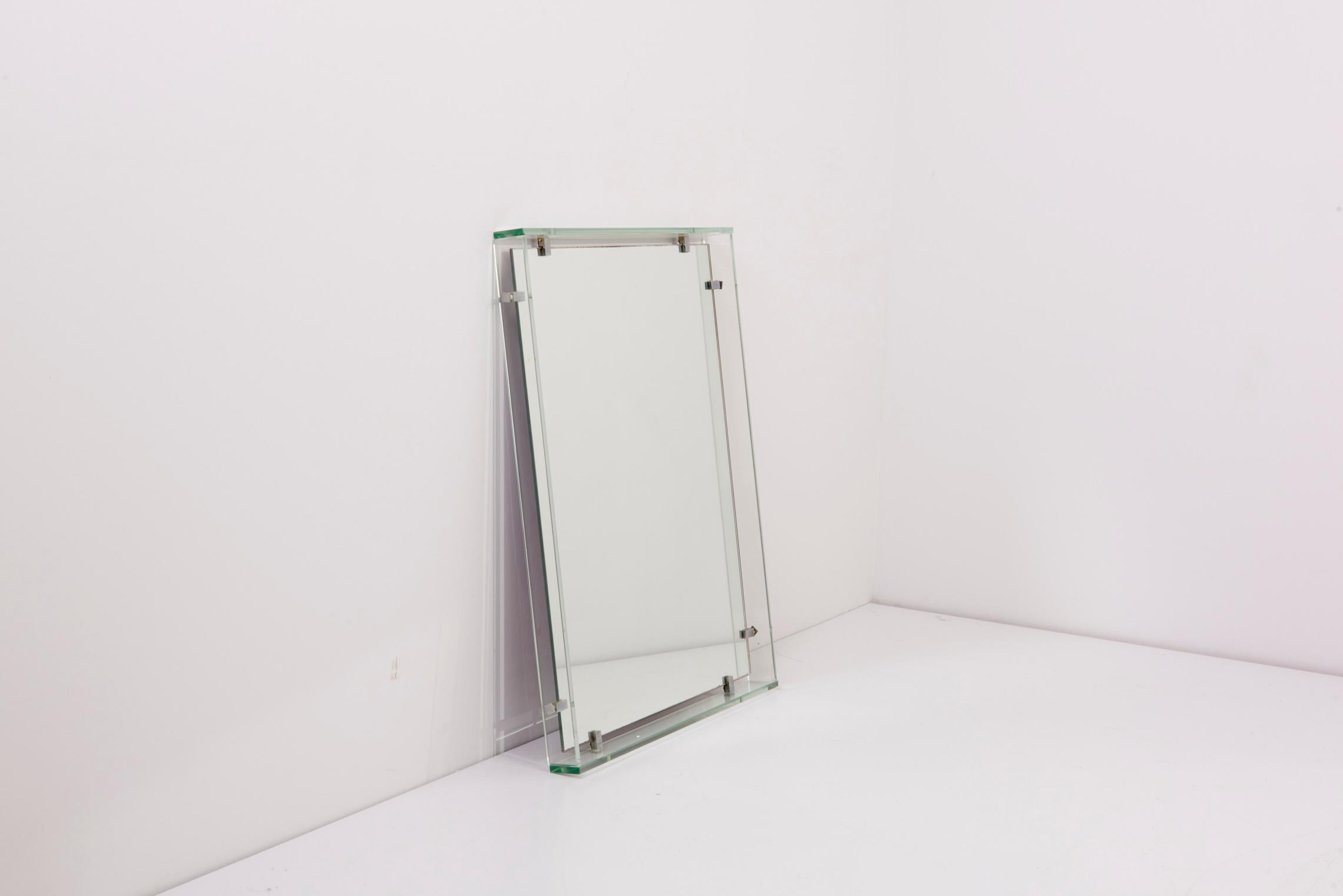One of Two Mirrors by Fontana Arte, 1970s For Sale 2