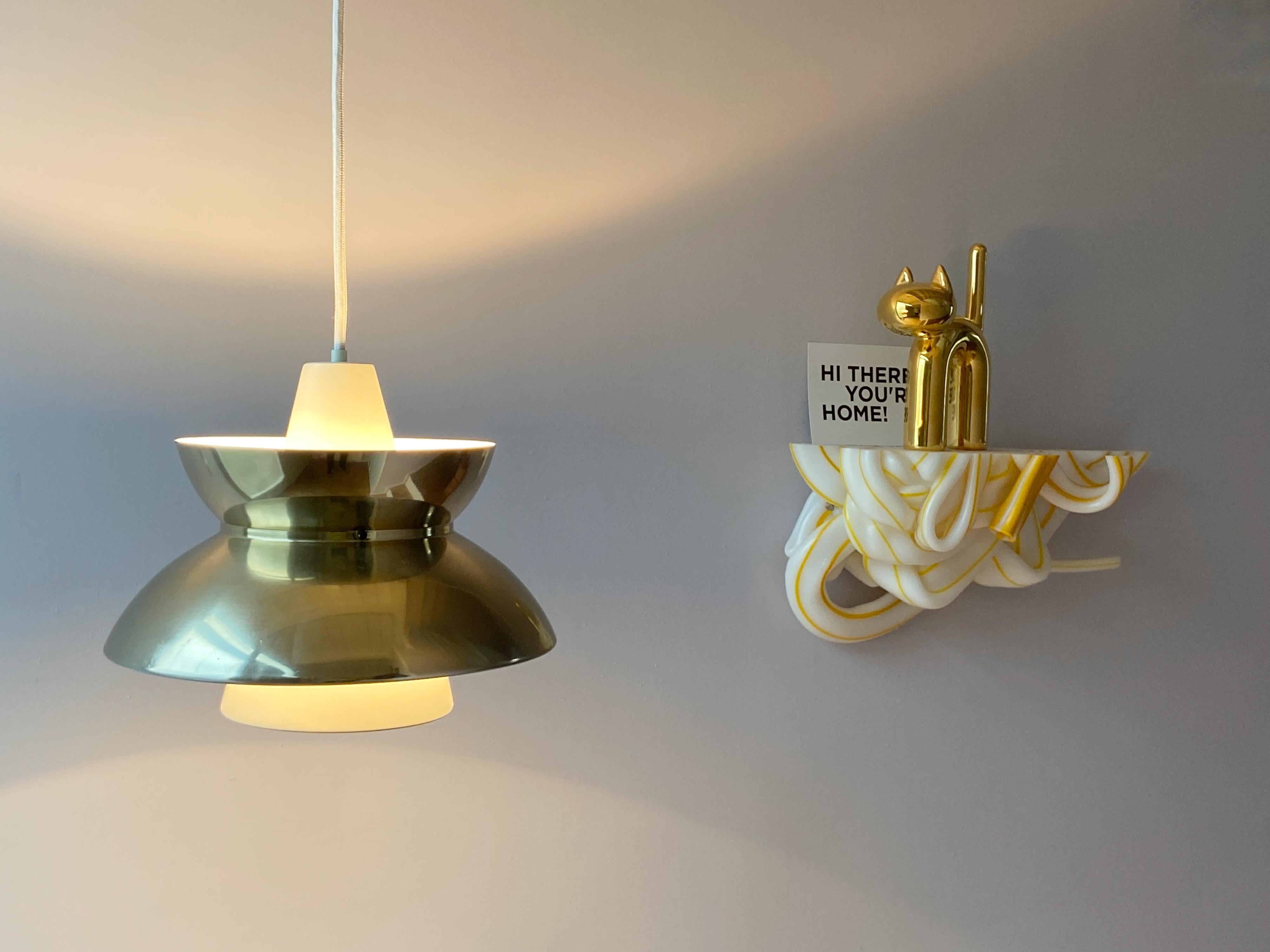 One Vintage Doo-Wop Pendant Lamp by Louis Poulsen, Denmark 7
