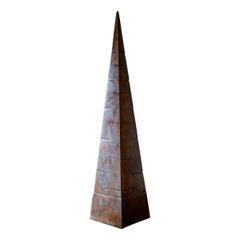 One off Bronze Obelisk Cast by Ken Bolan