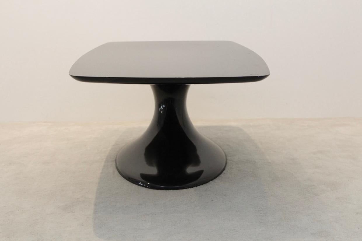 Fiberglass One-Off Carbon Fiber Coffee Table by Modelsport, Czech Republic, 1990s