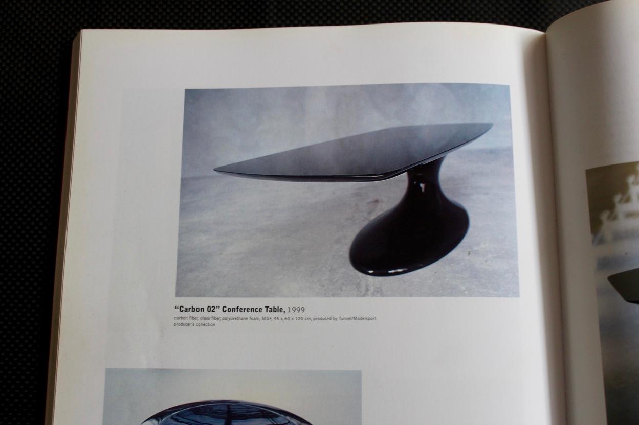 One-Off Carbon Fiber Coffee Table by Modelsport, Czech Republic, 1990s 2
