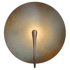 One-Off Cosmic 'Oxidium' Handmade Patinated Brass Contemporary Sconce