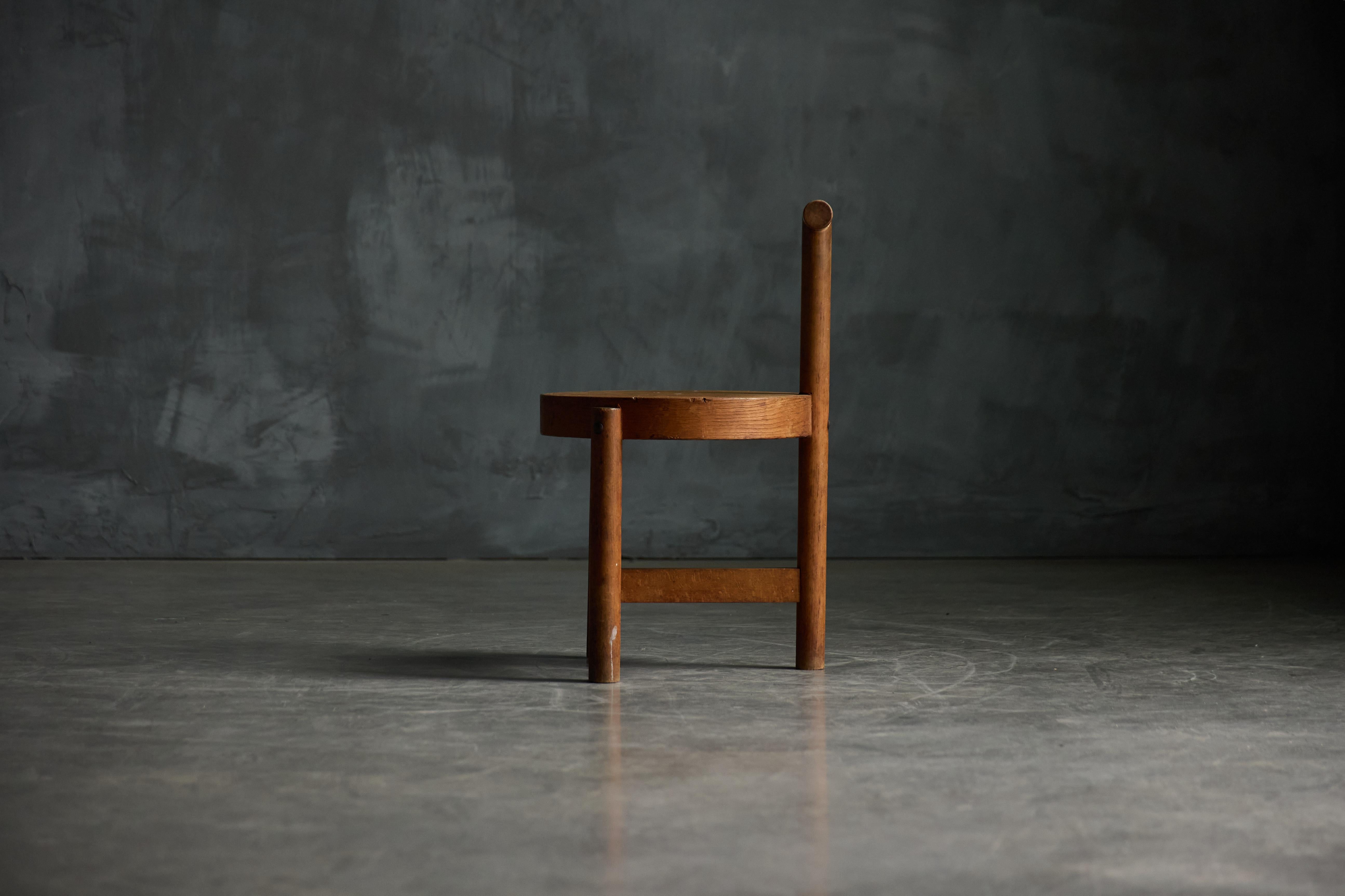 One-off Prototype Stool by Johan Rutjes & Wim den Boon, Netherlands, 1958 im Zustand „Hervorragend“ im Angebot in Antwerp, BE