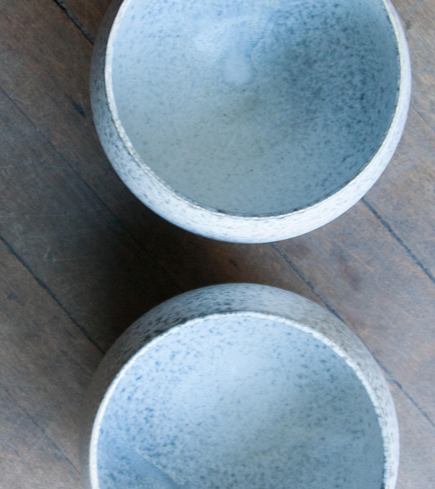 One Off Small Vase Stone Blue Glaze #1 1