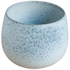 One Off Small Vase Stone Blue Glaze #1