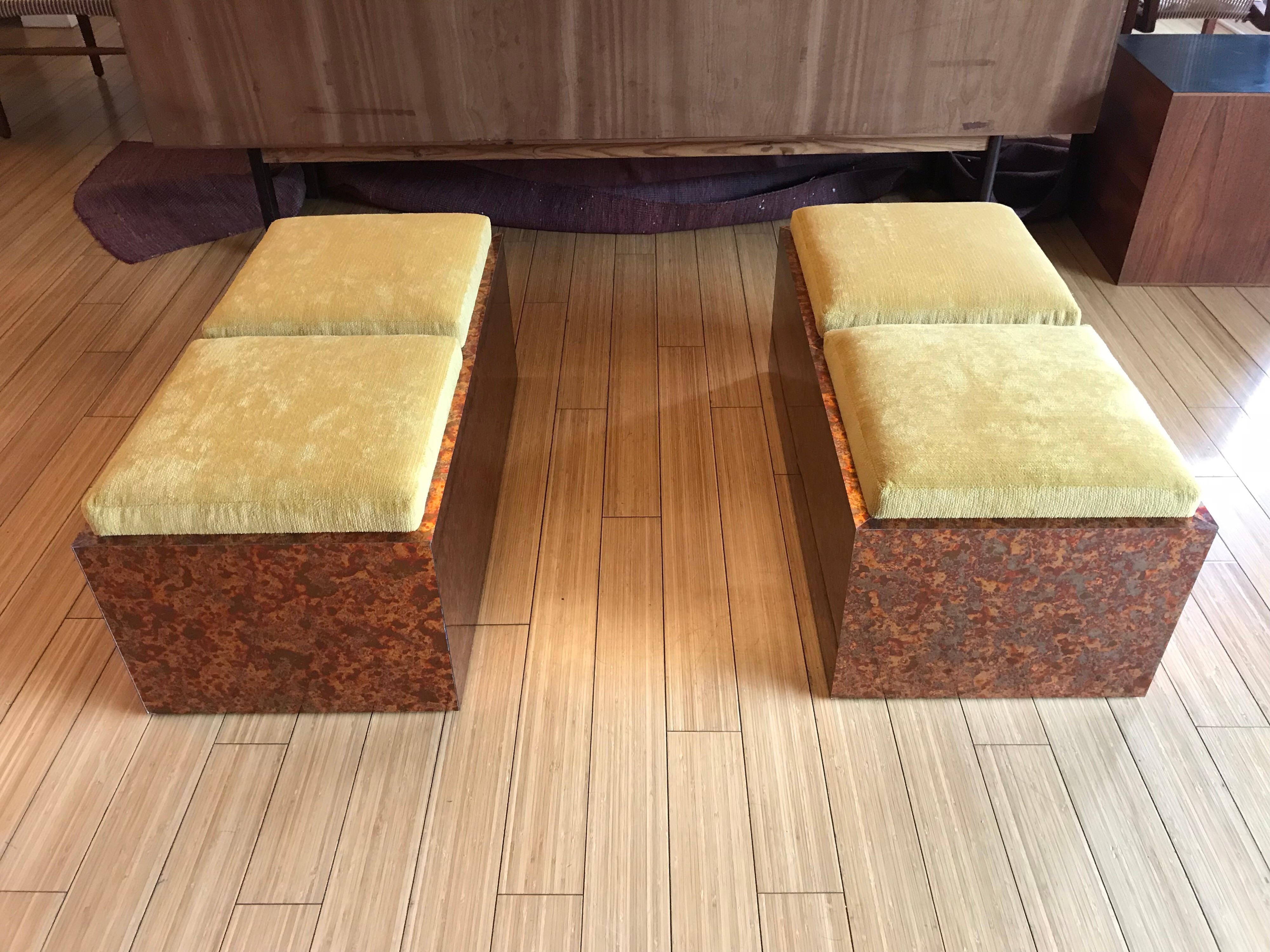 Modern Occasional Stools Di Vincente For Sale 2