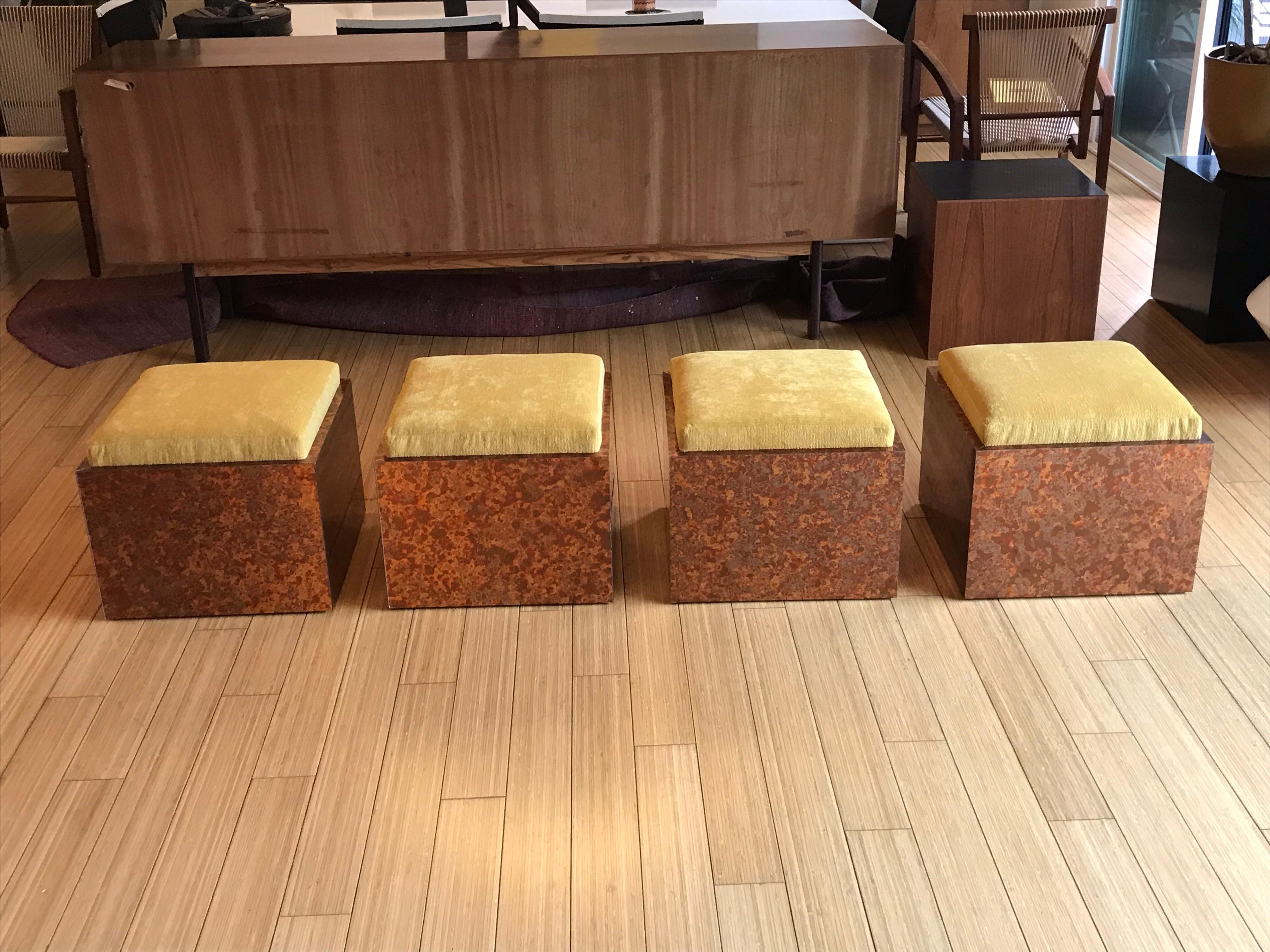 Modern Occasional Stools Di Vincente In Excellent Condition For Sale In Los Angeles, CA