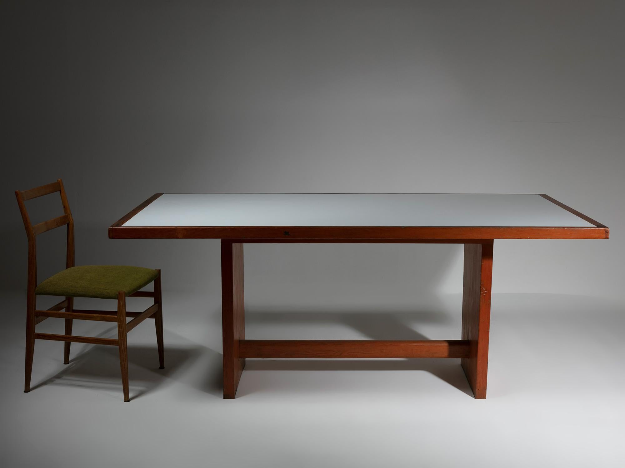 Rare One Off Custom Made Table by Mario Monti, Italy, 1960s For Sale 3