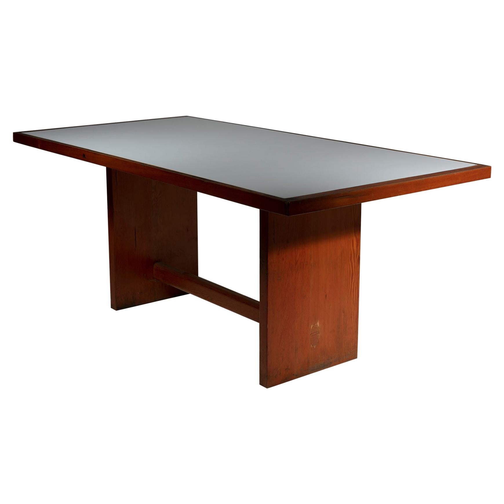 Rare One Off Custom Made Table by Mario Monti, Italy, 1960s For Sale