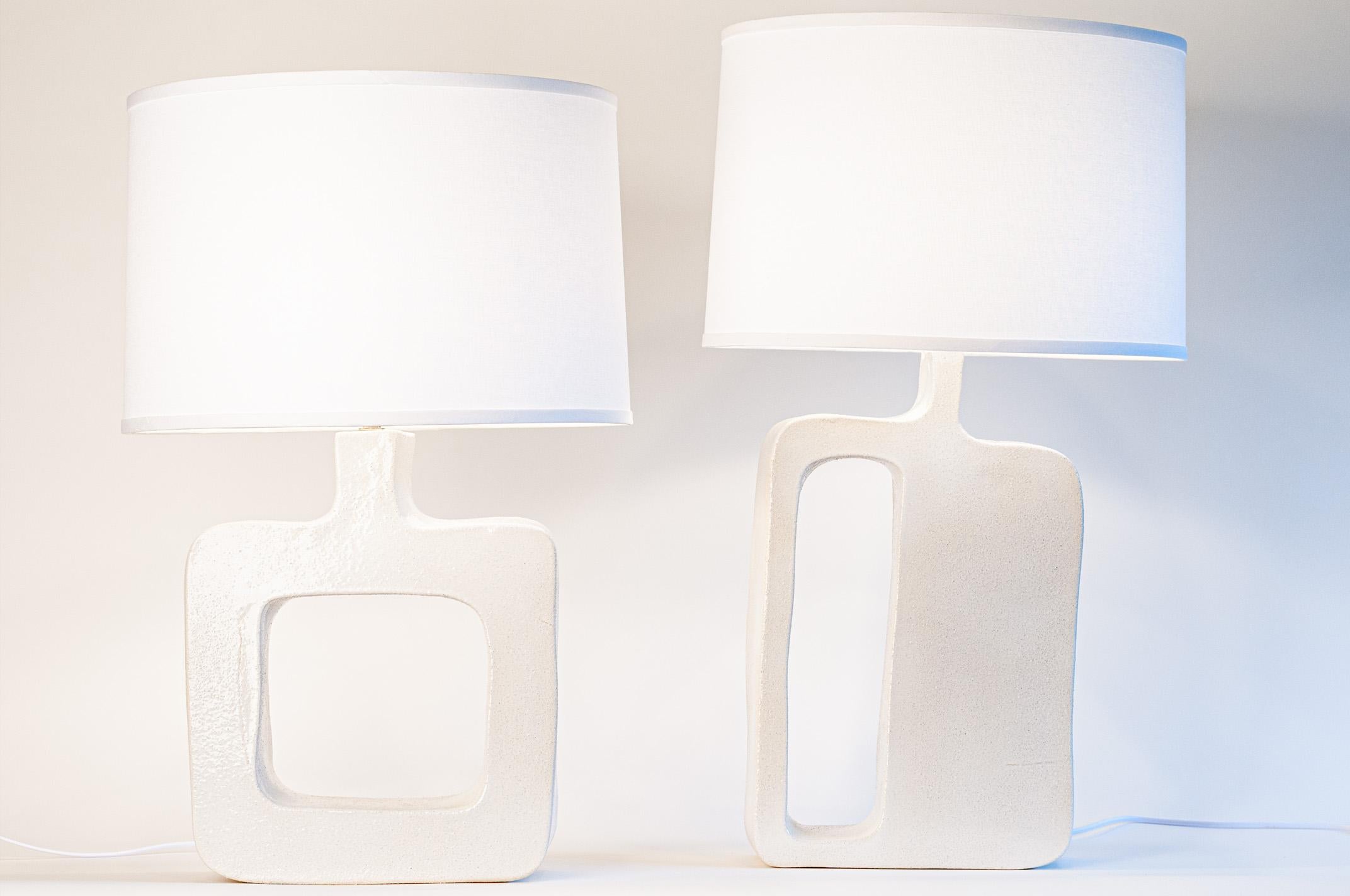 Hand-Crafted One - Off Table Lamp - Rectangular Lamp 1 For Sale