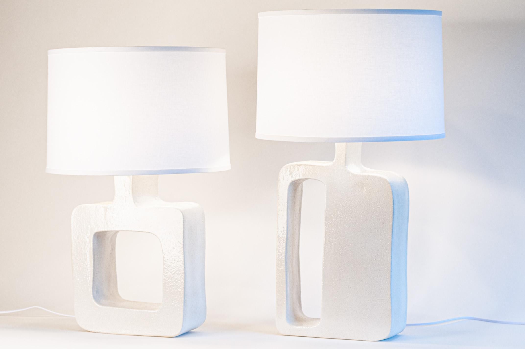 Uno - Off Lámpara de mesa - Lámpara cuadrada 1 Hecho a mano en venta