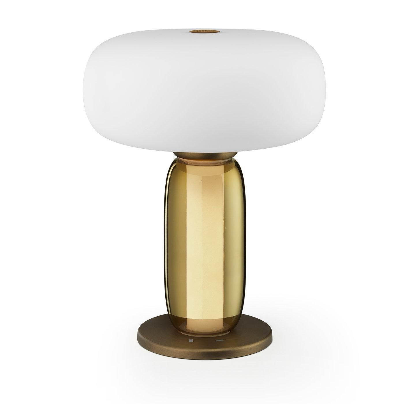 Italian One on One Table Lamp For Sale