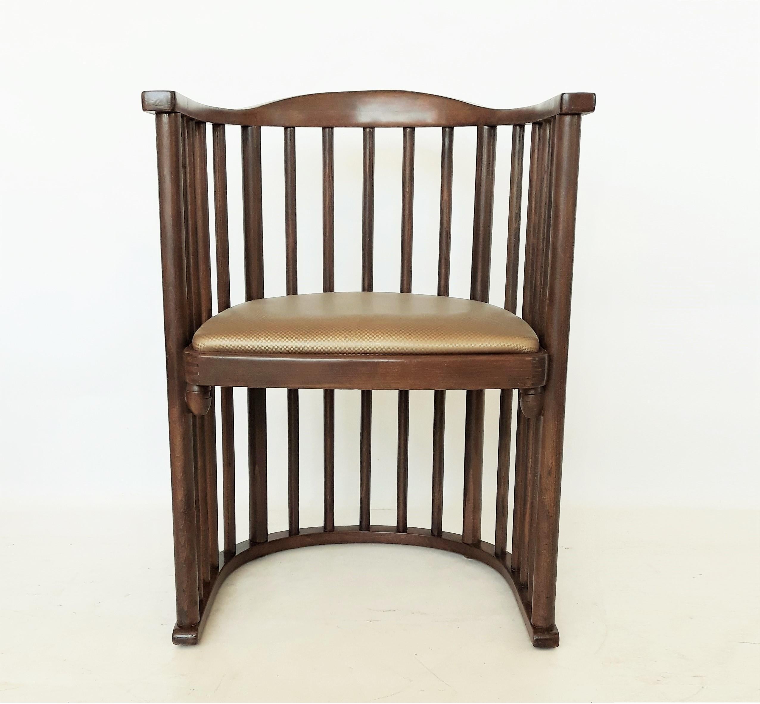 Ein oder sechs Sessel Entworfen von Josef Hoffmann im Angebot 1
