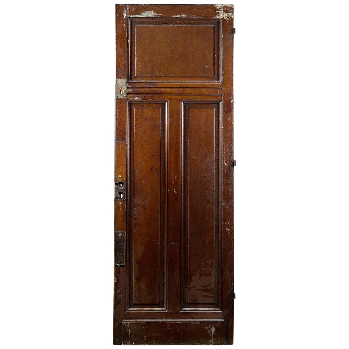 One over Two Reclaimed Tall Door, 20th Century For Sale