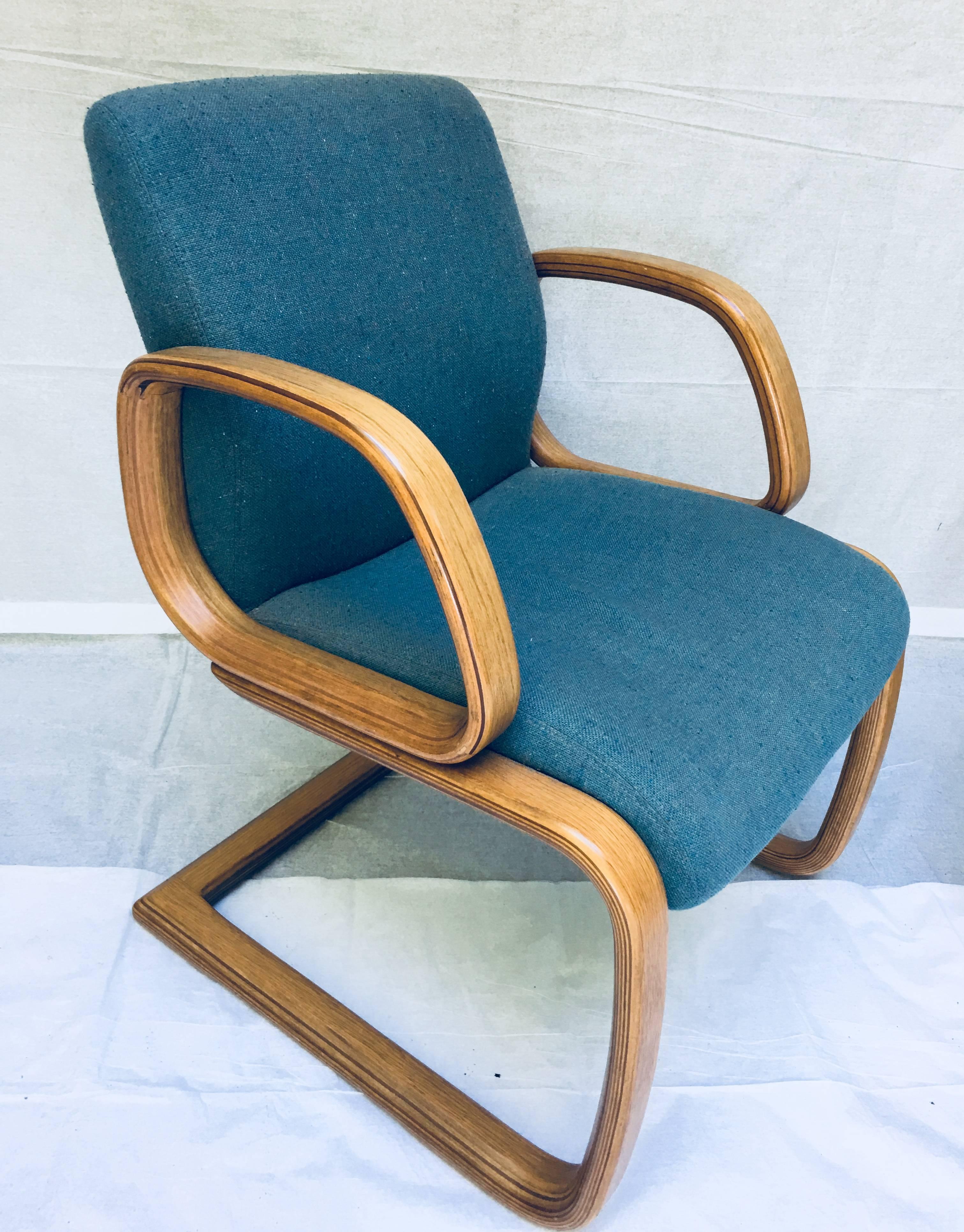 laminated wood chair