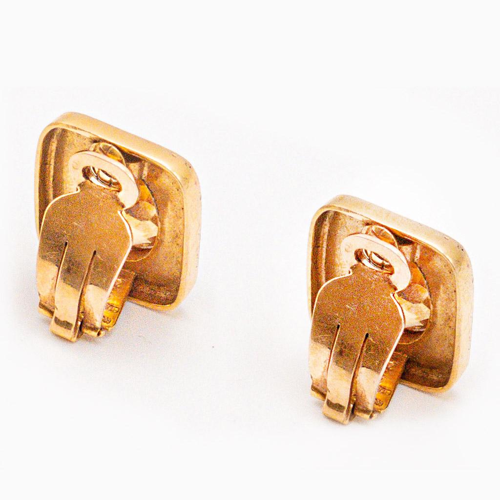 burle marx gold earrings
